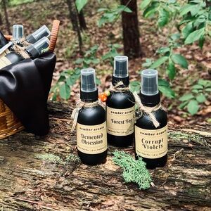 🥀💀🖤🏚️☪️ Somber Scents room spray & body mist spooky 2oz 1 black bottle